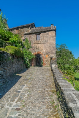 Porte du Barry in Conques, Aveyron, France