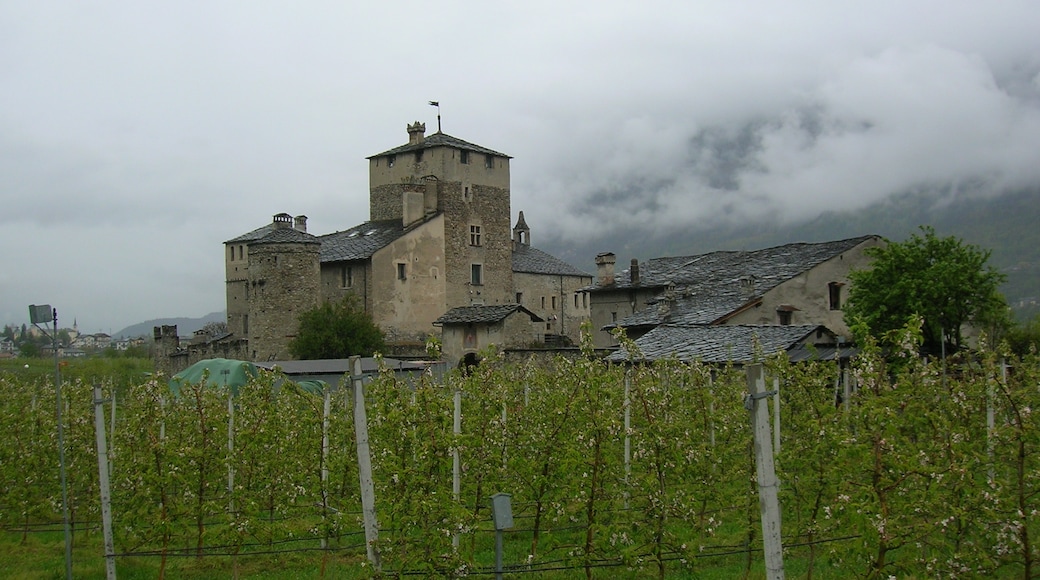 « Château Sarriod de la Tour», photo de Patafisik (CC BY-SA) / rognée de l’originale