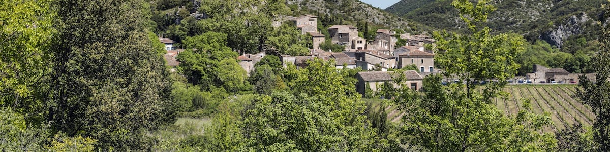 Photo "The village of Saint-Jean-de-Buèges, Hérault, France" by Christian Ferrer (Creative Commons Attribution-Share Alike 4.0) / Cropped from original