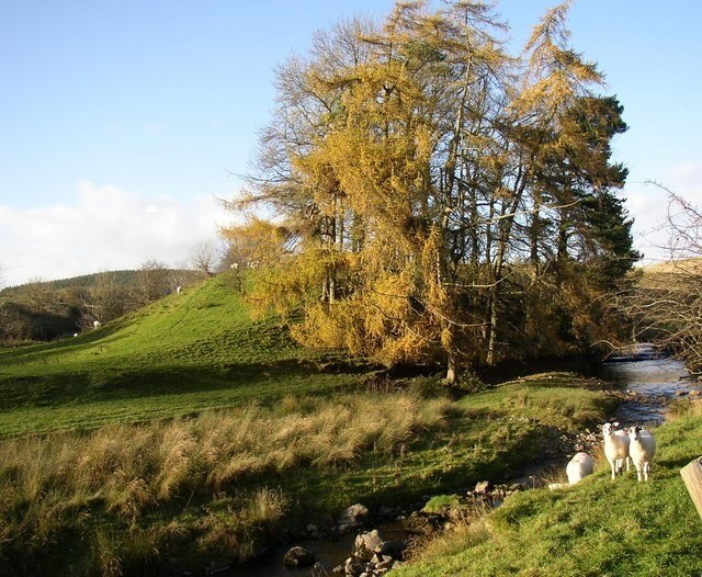 Foto “Otterburn” tomada por Humphrey Bolton (CC BY-SA); recorte de la original