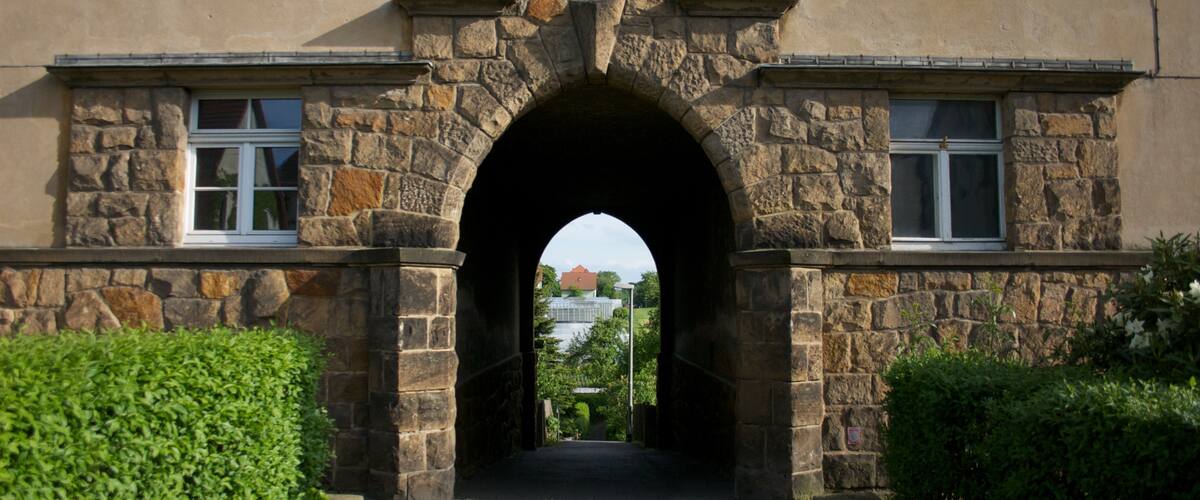 Dresden, Borngraben 20–22 Durchgang