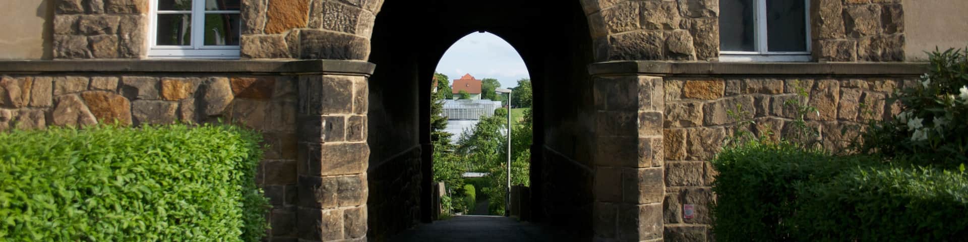 Dresden, Borngraben 20–22 Durchgang