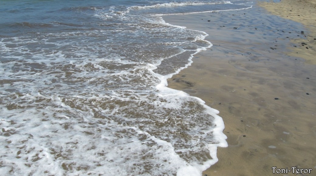 "Playa del Inglés"-foto av Toni Teror (CC BY) / Urklipp från original