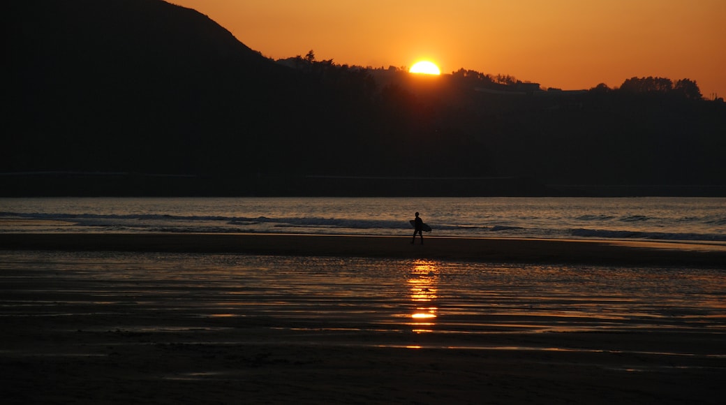 Julio Aquino (CC BY) 的「Zarautz 海灘」相片 / 裁剪自原有相片