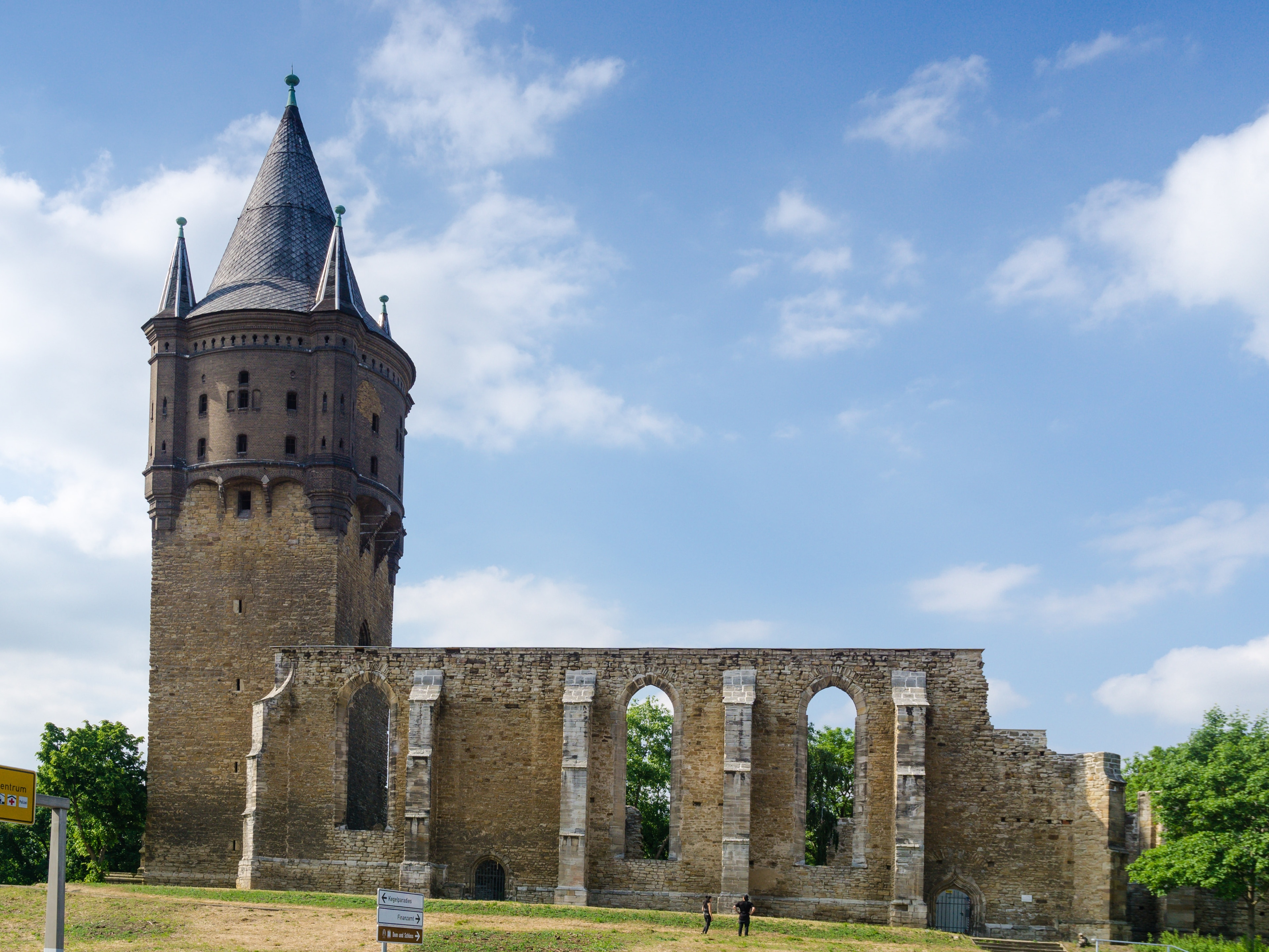 Foto "Pusat Kota Merseburg" oleh Radler59 (CC BY-SA) / Dipotong dari foto asli