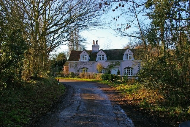 Frost Hall Frost Hall is in Cowley Green on Mary Lane North, near Great Bromley.