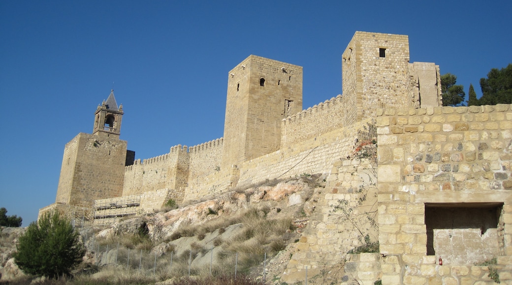 Castle towers, Alcazaba de Antequera, Antequera, Spain