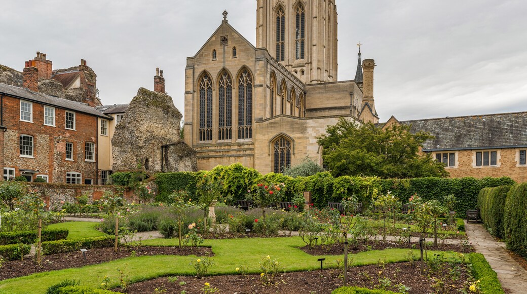 Photo "St Edmundsbury Cathedral" by Diliff (CC BY-SA) / Cropped from original