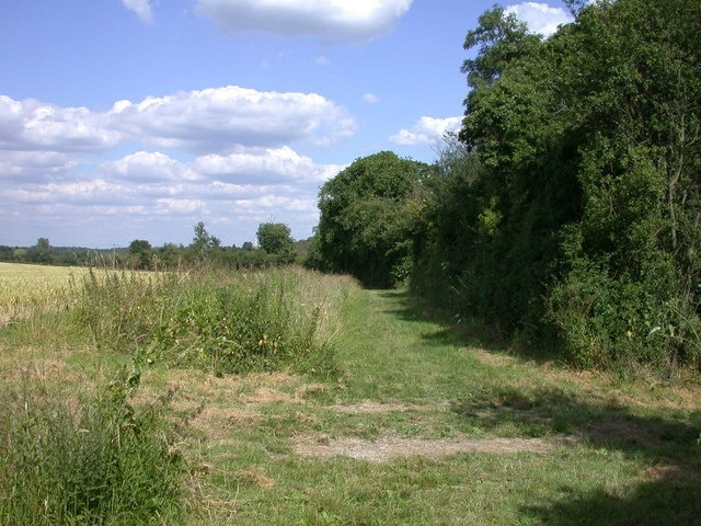 Bridleway to Bourn, continued In the process of getting its direction sorted out