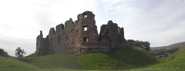 Brough Castle, near to Brough, Cumbria, Great Britain.