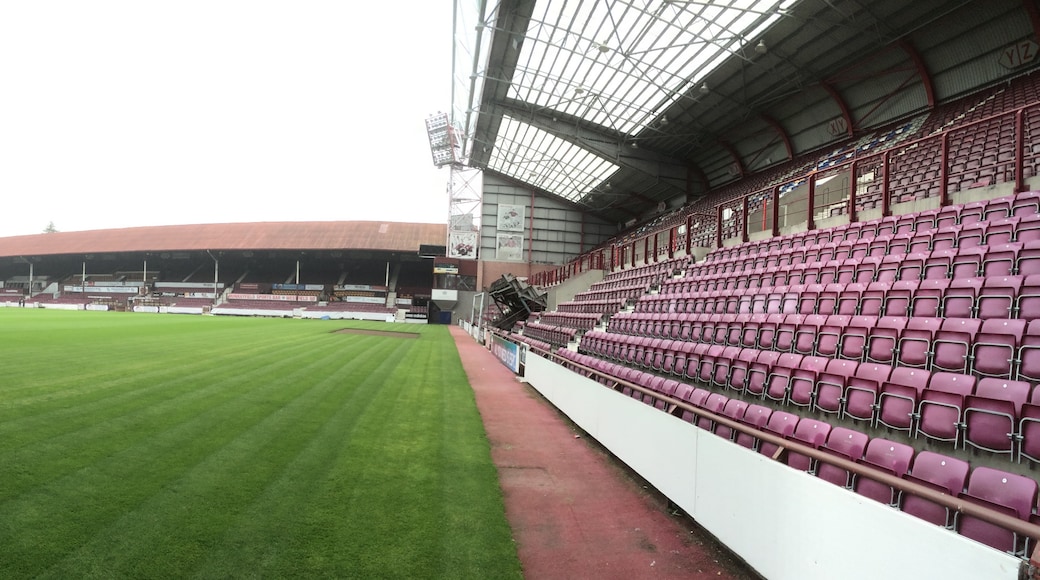 Panorama of Tynecastle Stadium