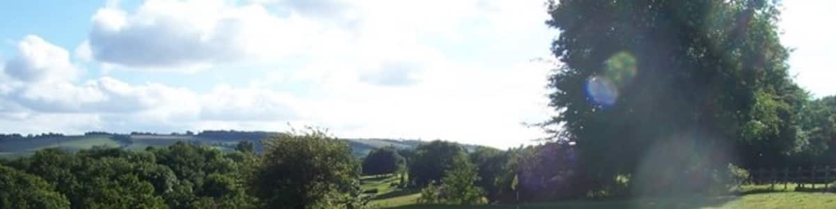 Photo "Tiverton Golf Club : The 4th Green This is the first of 3 par 3s on the course" by Lewis Clarke (Creative Commons Attribution-Share Alike 2.0) / Cropped from original