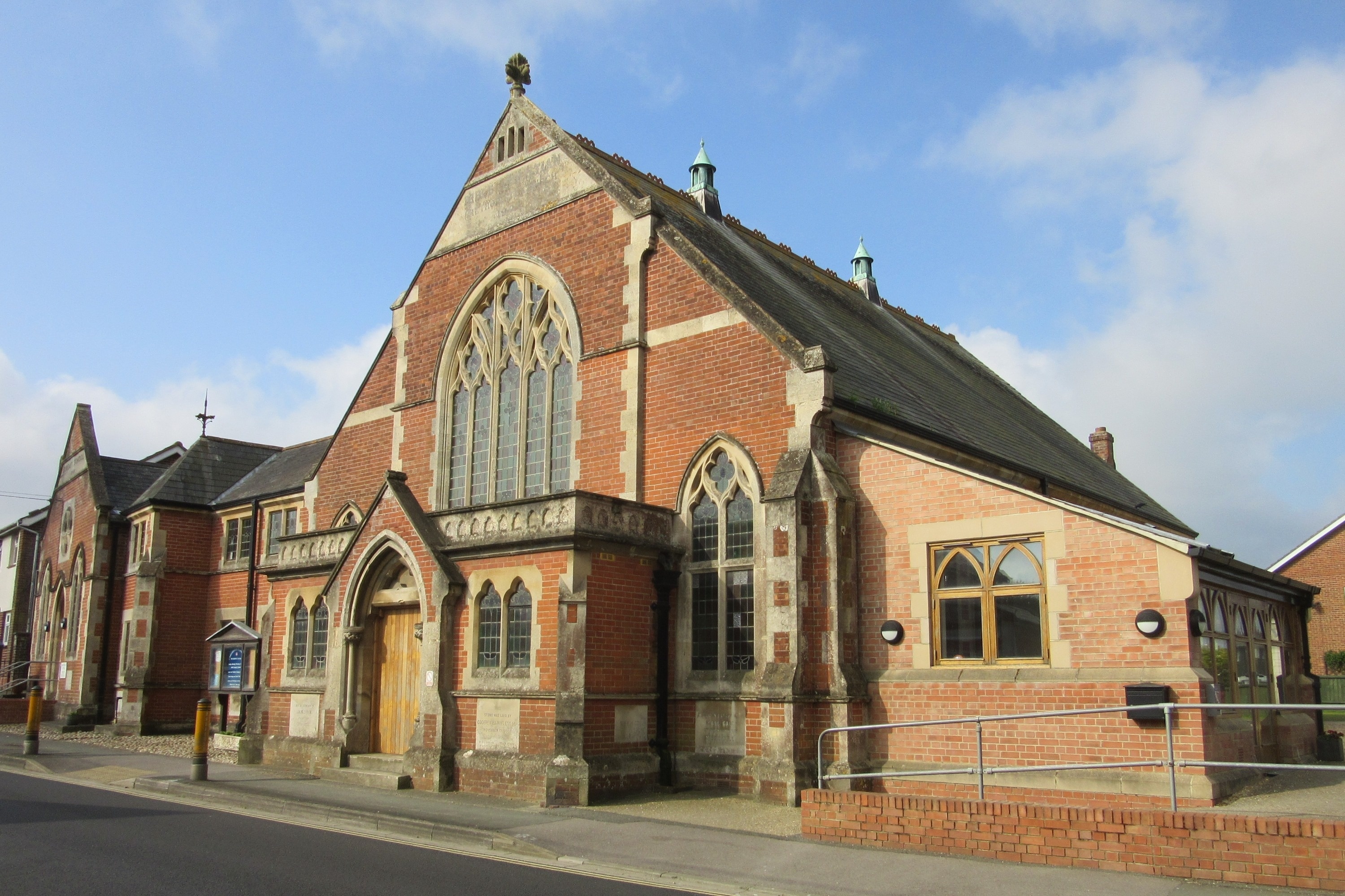 Carisbrooke and Gunville Methodist Church, Gunville Road, Gunville, Isle of Wight, England. Built in 1907.