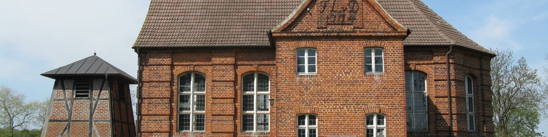 Church in Balow, Mecklenburg, Germany