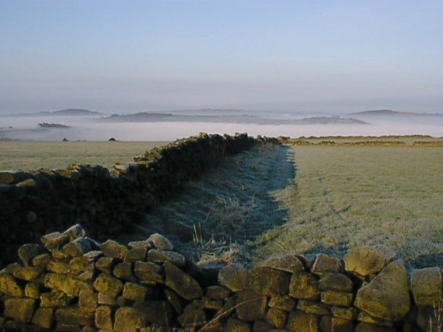 Valley of Mist With Riber Castle Rising Through