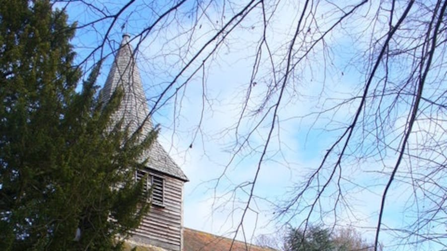 Photo "Bisley Parish Church Modern Bisley lies well to the west of the old church. The church was founded in 13th Century and received 19th Century renovation." by Colin Smith (Creative Commons Attribution-Share Alike 2.0) / Cropped from original