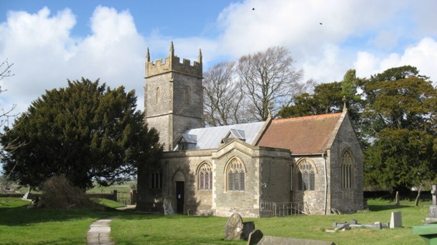 Photo "Ston Easton church" by Dr Duncan Pepper (Creative Commons Attribution-Share Alike 2.0) / Cropped from original