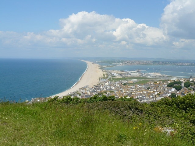 Britain from the Air - Chesil Beach