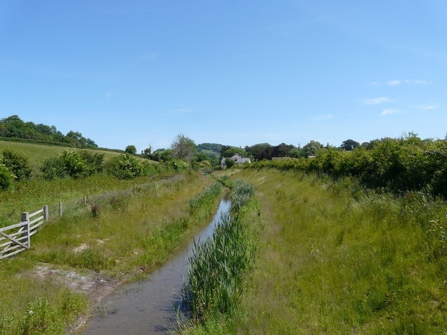 Bradiford water, between Bradiford and Pottington