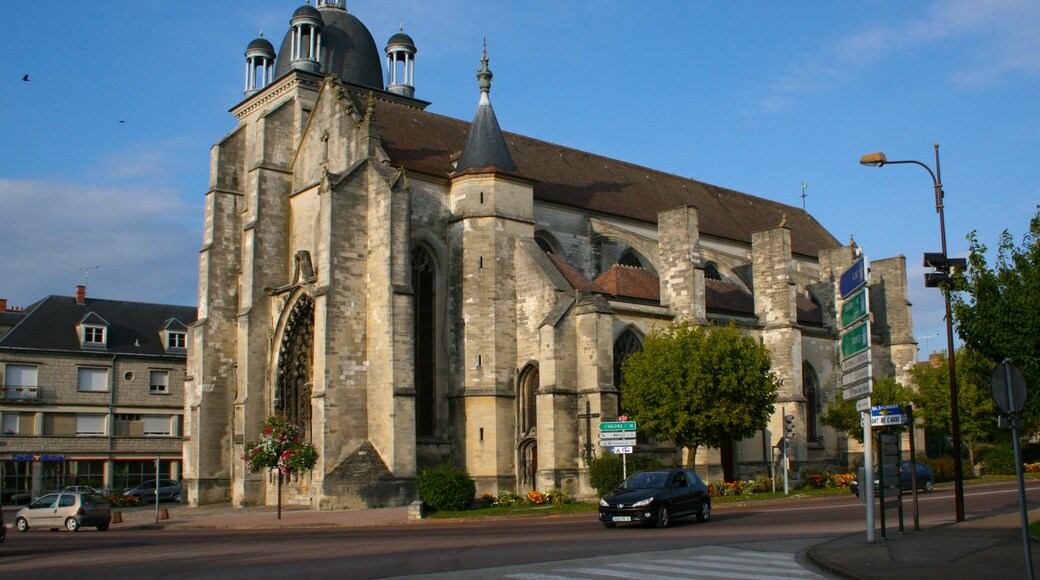 Arcis sur Aube Church, Arcis-sur-Aube, Aube, France