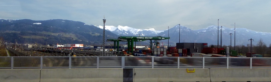 Verschiebebahnhof Wolfurt (Vorarlberg).