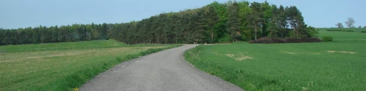 Photo "Track from Allerton Mauleverer looking at the copse on Cherry Hill." by Bill Henderson (Creative Commons Attribution-Share Alike 2.0) / Cropped from original