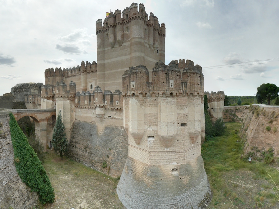 Castillo de Coca, Segovia.