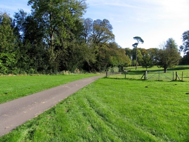 Driveway from St Peter and St Paul Exton