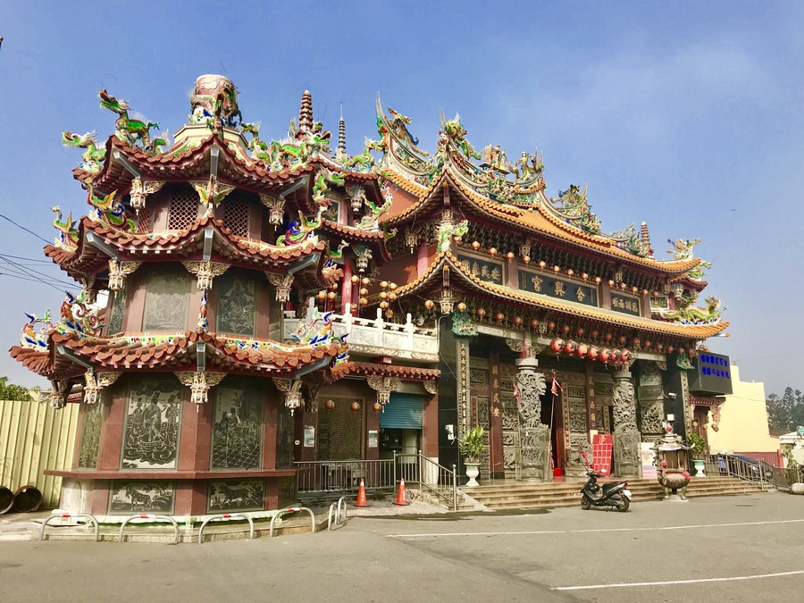 埤頭合興宮斜照