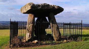 The Early Neolithic chambered tomb of Kit's Coty House in Kent, one of the Medway Megaliths.