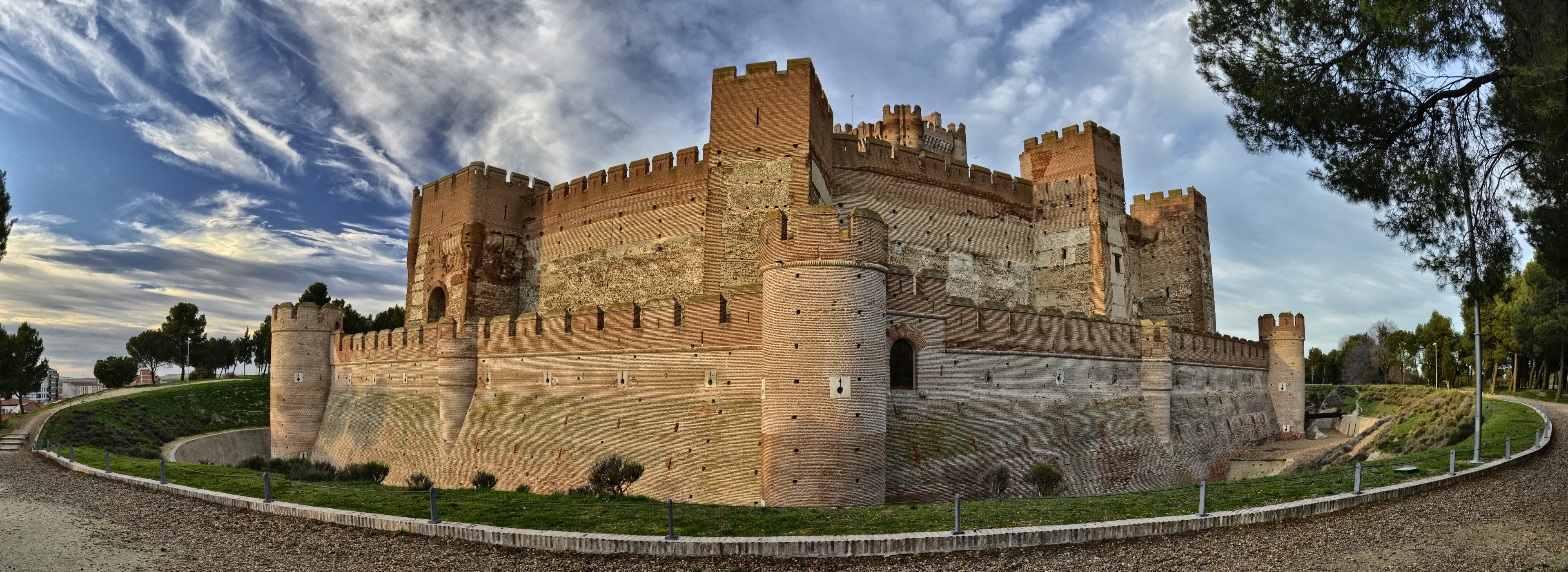 La Mota Castle, in Medina del Campo (Spain)