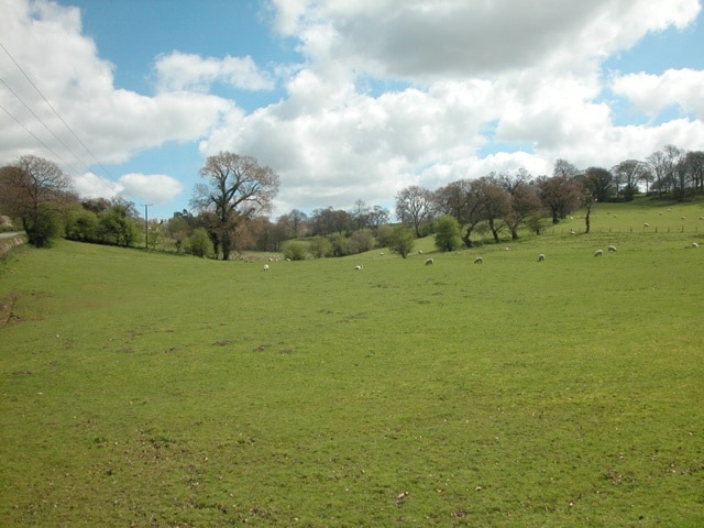 Barnhill Road Farmland near the Wrexham to Nantwich road to the east of Broxton.