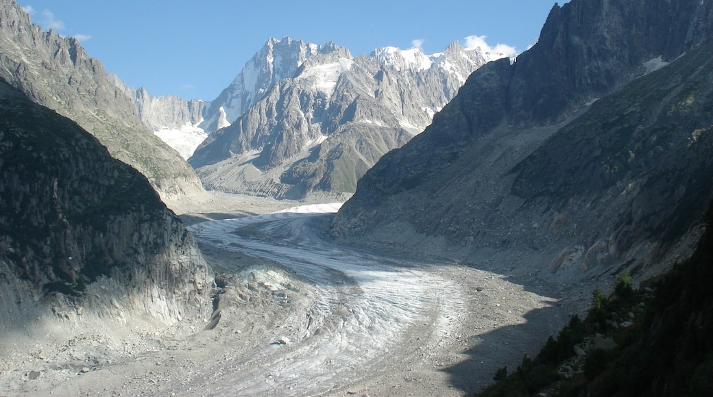 Foto „Gletscher Mer de Glace“ von chisloup (CC BY)/zugeschnittenes Original