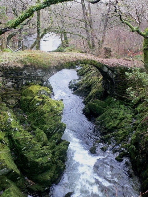 Roman Bridge A 17th century bridge over the River Machno - it is the last bridge over the river before it joins the River Conwy.