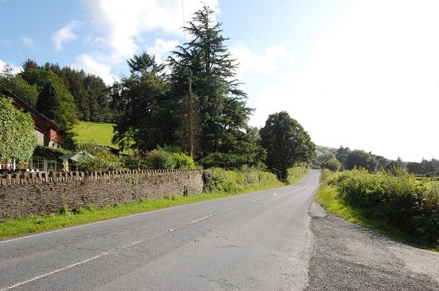 A470 between Cemmaes and Cemmaes Road