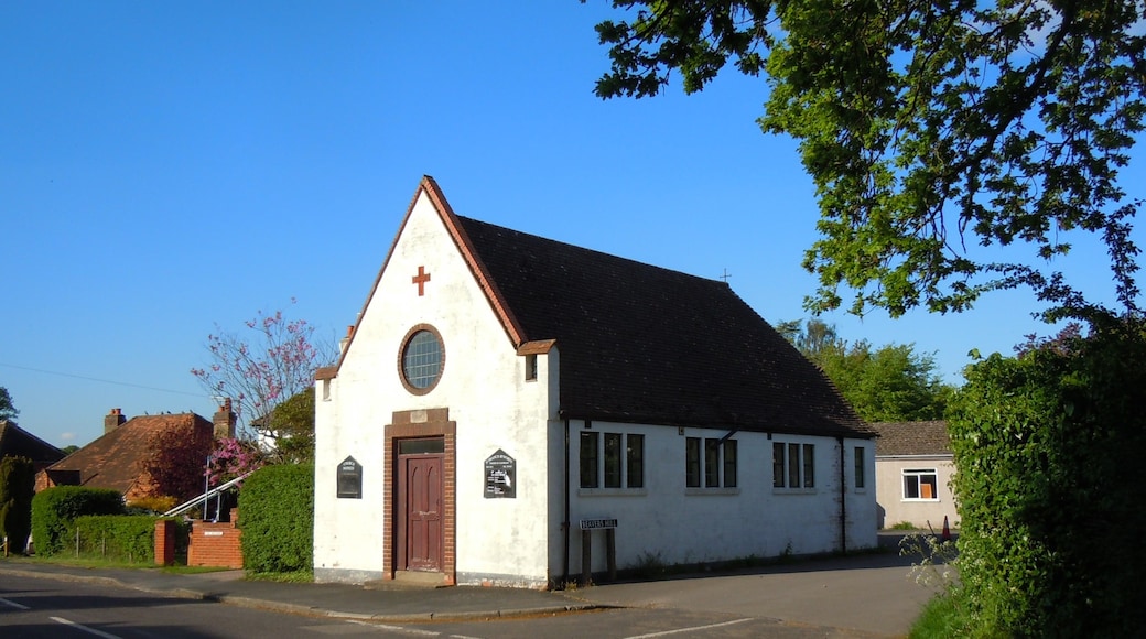 St Francis' Church, Three Stiles Road, Byworth, Farnham, Borough of Waverley, Surrey, England.