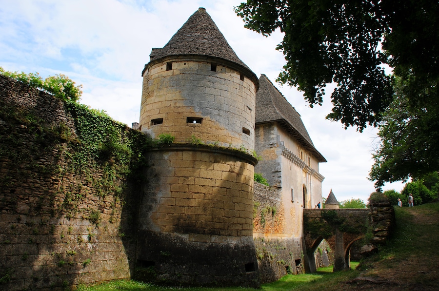 Charming 16th century castle Losse near Thonac at the Vezereriver