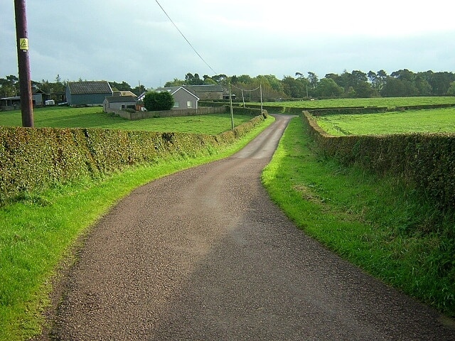 Road to Crookedstone at Burnbrae