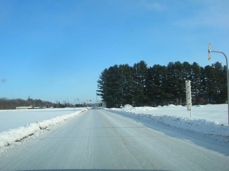 アイスバーン(Icy road)