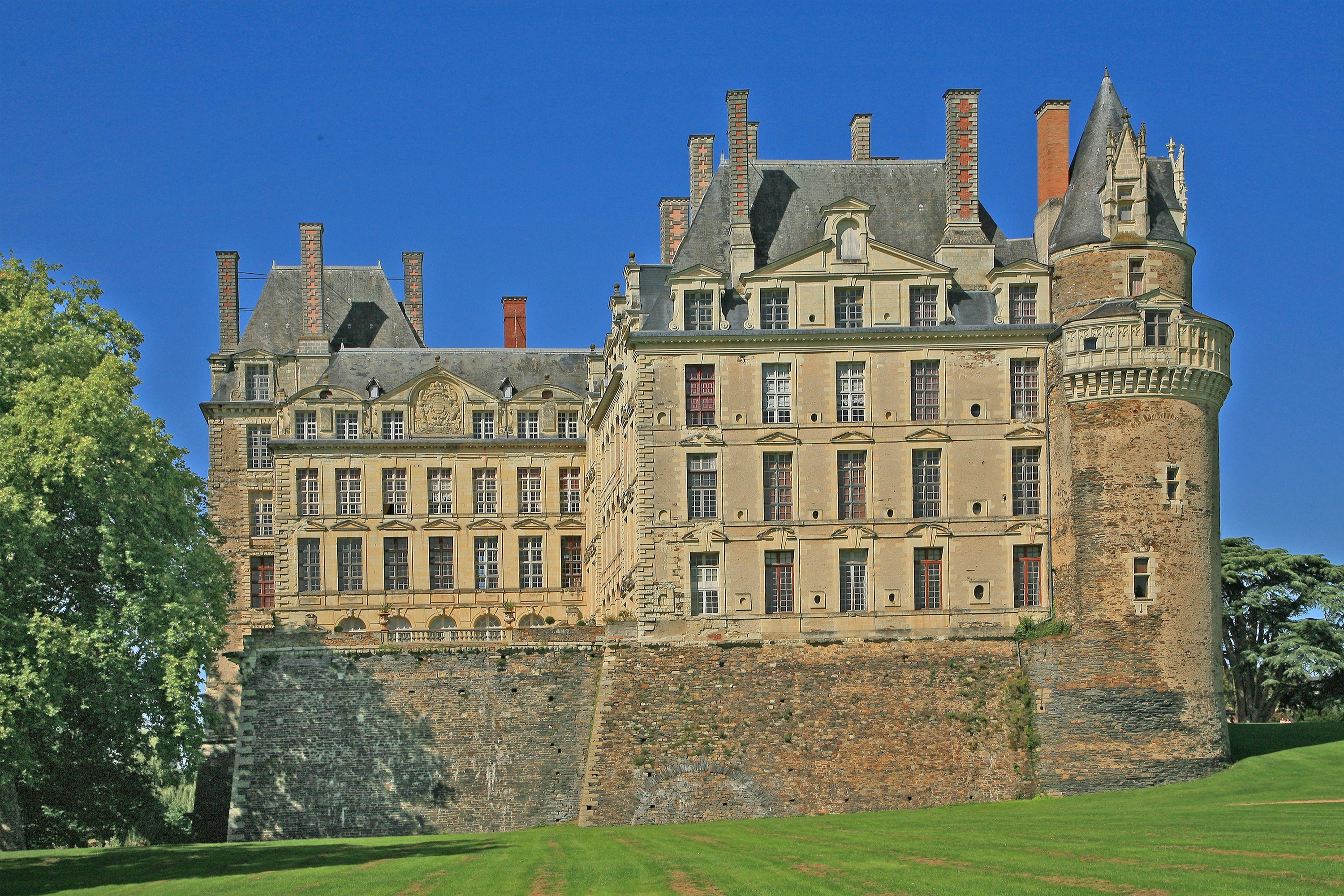 Chateau de Brissac, Brissac Loire Aubance, Maine-et-Loire, France