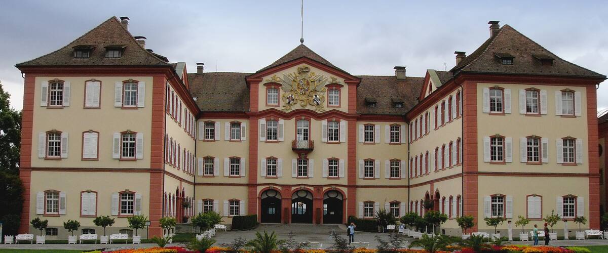 Mainau Island, Lake Constance, Germany - View to the Castle Mainau