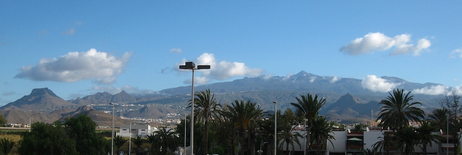 Teneriffa - Süd - La Galletas - Blick zum Teide