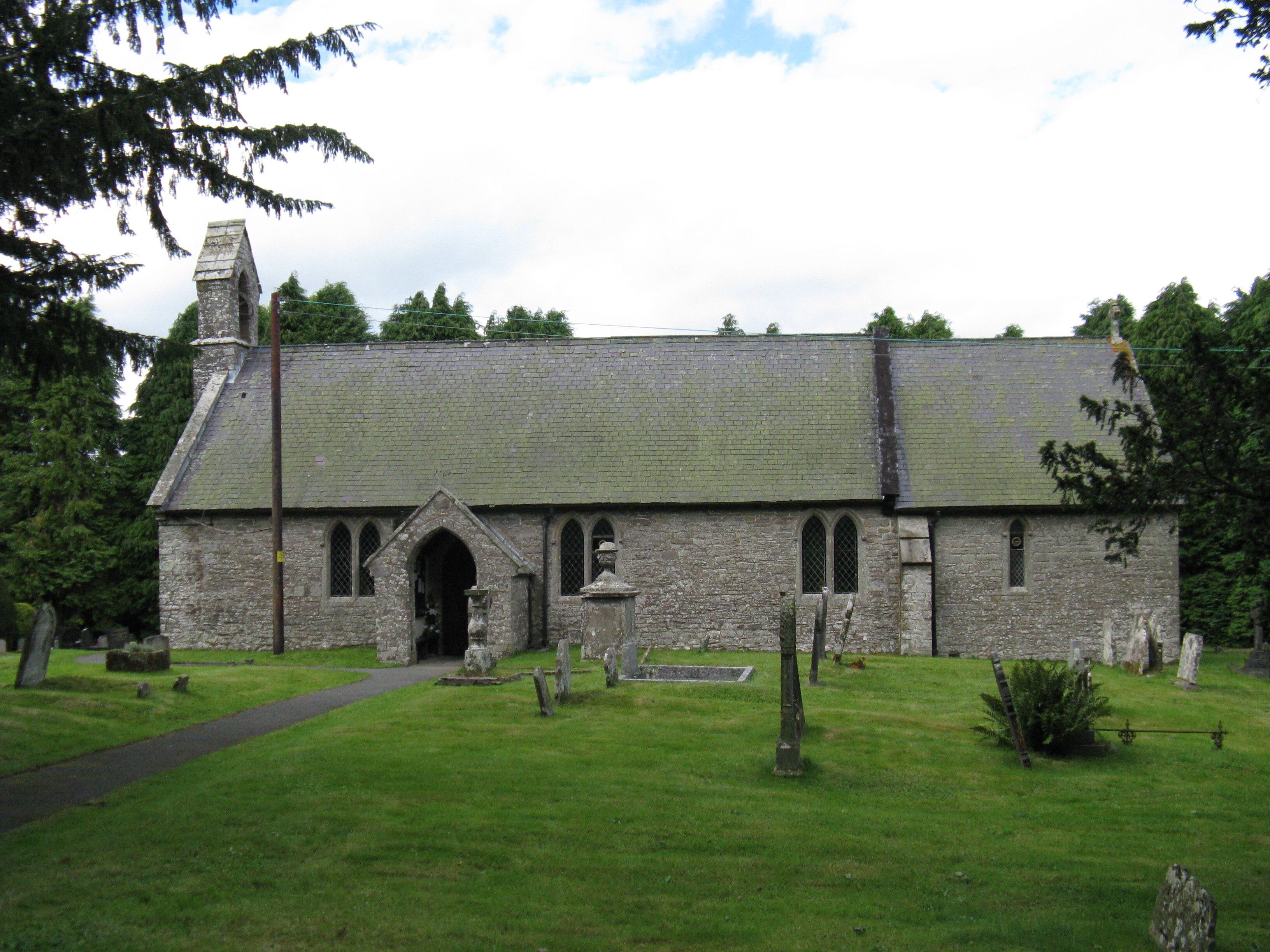 Foto „Bettws-y-Crwyn“ von S. Rae (CC BY)/zugeschnittenes Original