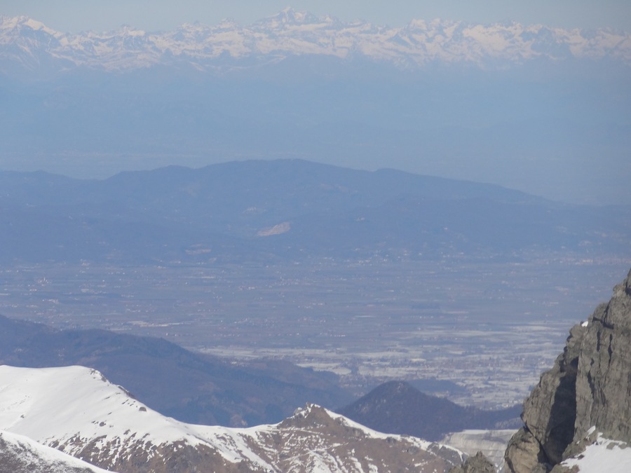 pianura da cima lago dell'oro
