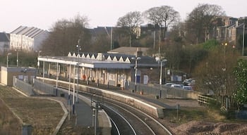 Dunfermline Town Railway Station.