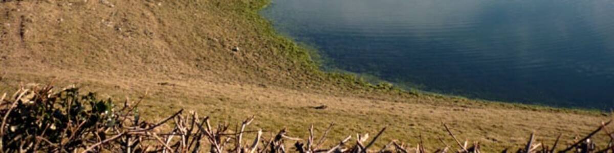 Photo "Holmer Tarn - with a lot less water in it than three months ago: 1601544" by Karl and Ali (Creative Commons Attribution-Share Alike 2.0) / Cropped from original