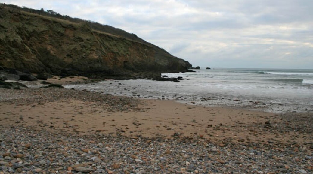 Photo "Porthluney Cove" by Kate Jewell (CC BY-SA) / Cropped from original