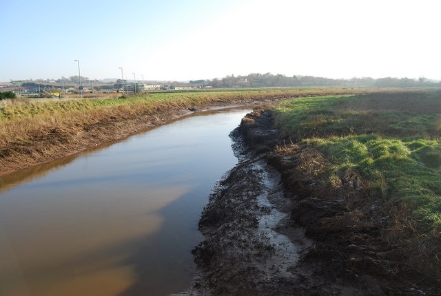 River Clyst downstream from Clyst Bridge