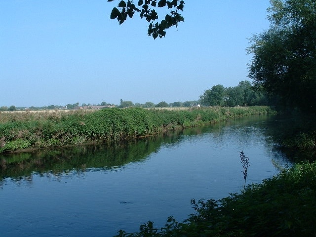 River Tame - Looking NW from Hams Hall.