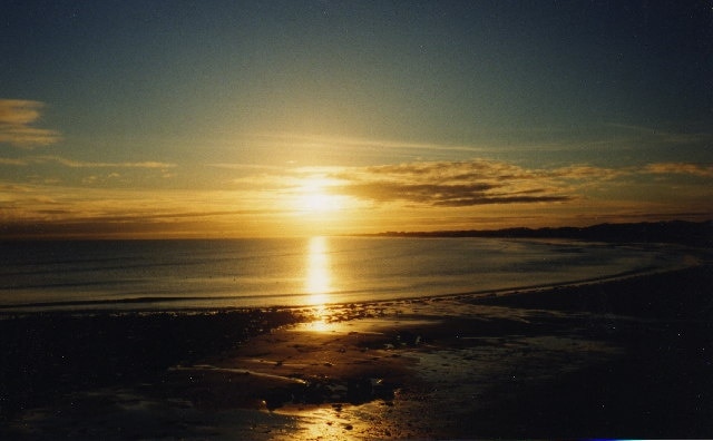North Sea from Arbroath Beach.